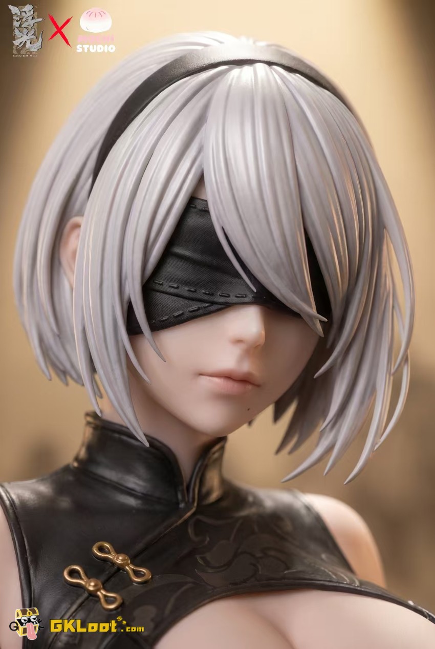 Floating Light & MOCHI Studio NieR:Automata YoRHa No. 2 Type B Statue - View 5 Floating Light & MOCHI Studio NieR:Automata YoRHa No. 2 Type B Statue - View 5