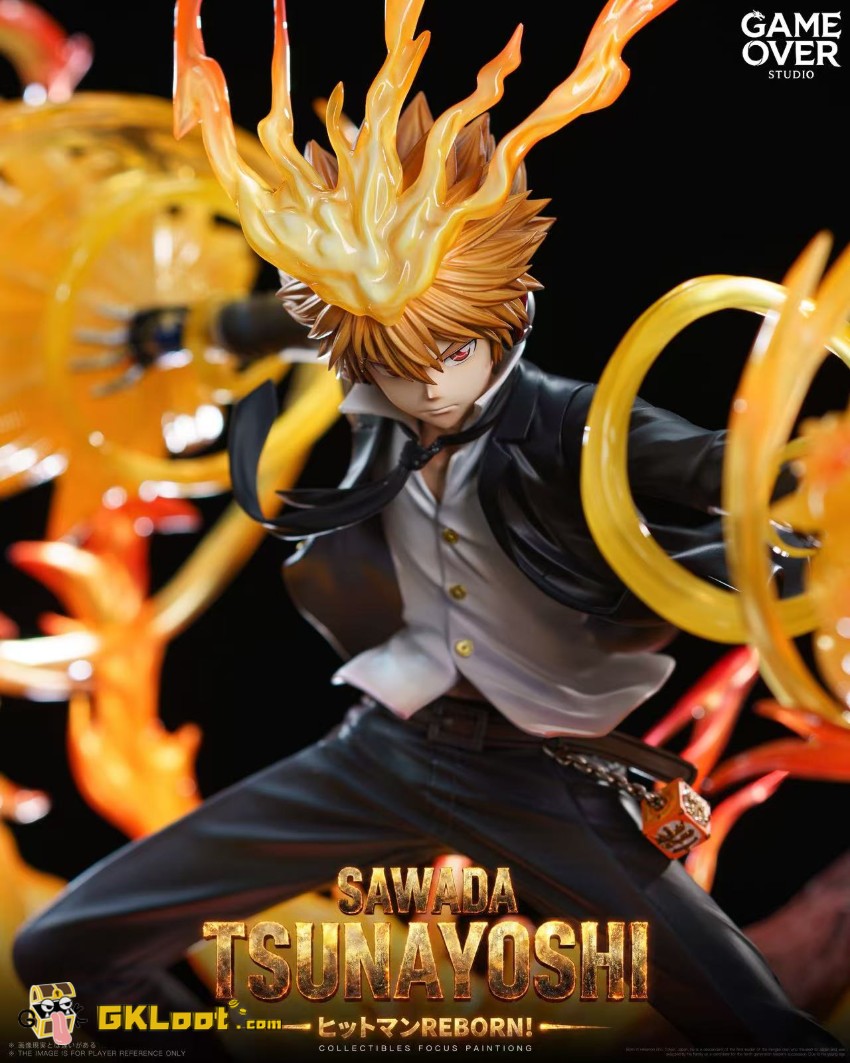 Game Over Studio 1/6 Katekyo Hitman Reborn Tsunayoshi Sawada Statue - View 5 Game Over Studio 1/6 Katekyo Hitman Reborn Tsunayoshi Sawada Statue - View 5