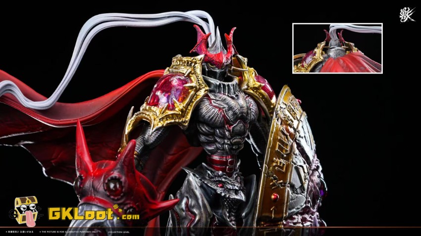 Shou Studio Digimon Dukemon Statue - View 8 Shou Studio Digimon Dukemon Statue - View 8