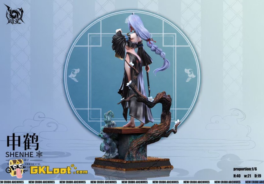 An Xing Studio 1/6 Genshin Impact Shen He & Ganyu Statue - View 12 An Xing Studio 1/6 Genshin Impact Shen He & Ganyu Statue - View 12