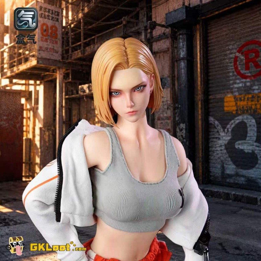 BoxQi Studio Dragon Ball Android 18 Action Figure - View 5 BoxQi Studio Dragon Ball Android 18 Action Figure - View 5