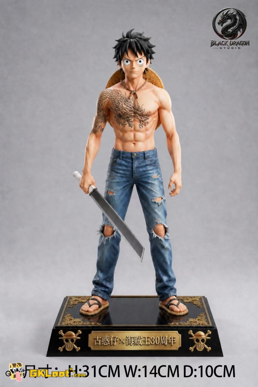 Black Dragon Studio 1/6 One Piece Gangster Pirates Statue - View 2 Black Dragon Studio 1/6 One Piece Gangster Pirates Statue - View 2