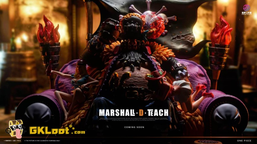 Dream Studio Pop One Piece Marshall D Teach Statue - View 2 Dream Studio Pop One Piece Marshall D Teach Statue - View 2