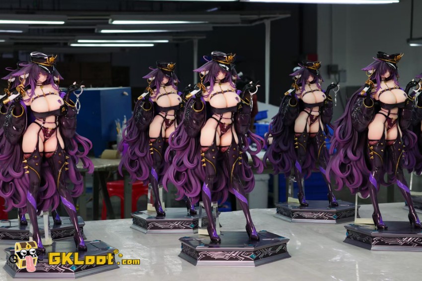Cast Design & Dish Studio Azur Lane Musashi Statue - View 2 Cast Design & Dish Studio Azur Lane Musashi Statue - View 2
