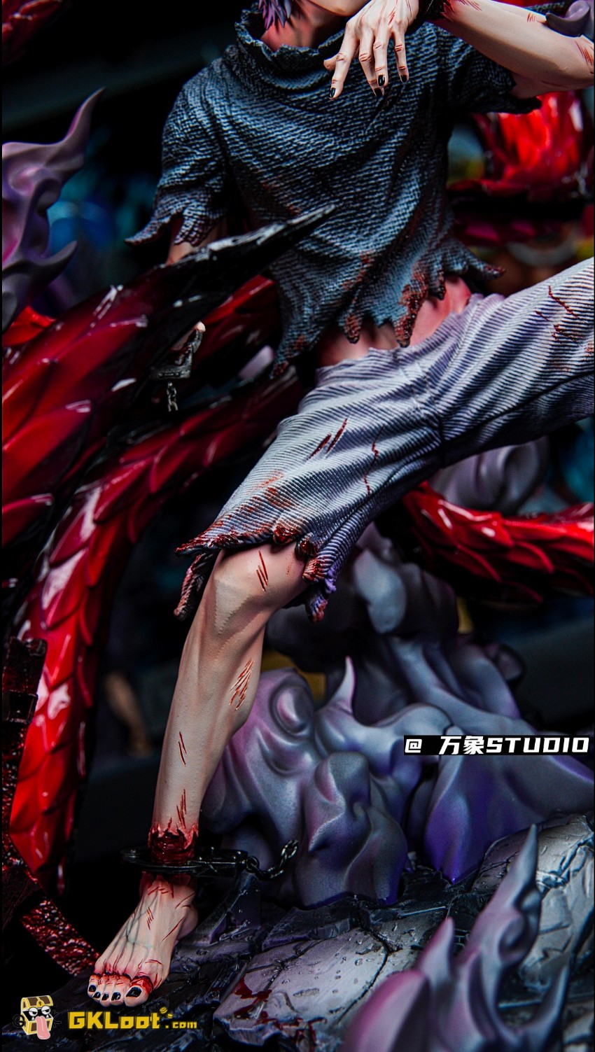 Wan Xiang Studio 1/6 Tokyo Ghoul Kaneki Ken Statue - View 6 Wan Xiang Studio 1/6 Tokyo Ghoul Kaneki Ken Statue - View 6