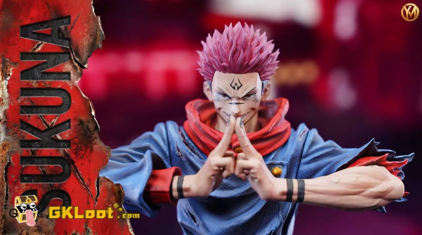 Young Money Studio 1/6 Jujutsu Kaisen Ryomen Sukuna Statue - View 5 Young Money Studio 1/6 Jujutsu Kaisen Ryomen Sukuna Statue - View 5