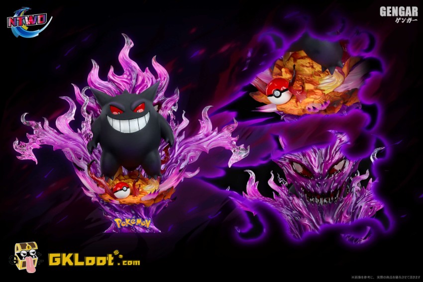 NTWO Studio Pokémon Gengar Statue - View 3 NTWO Studio Pokémon Gengar Statue - View 3