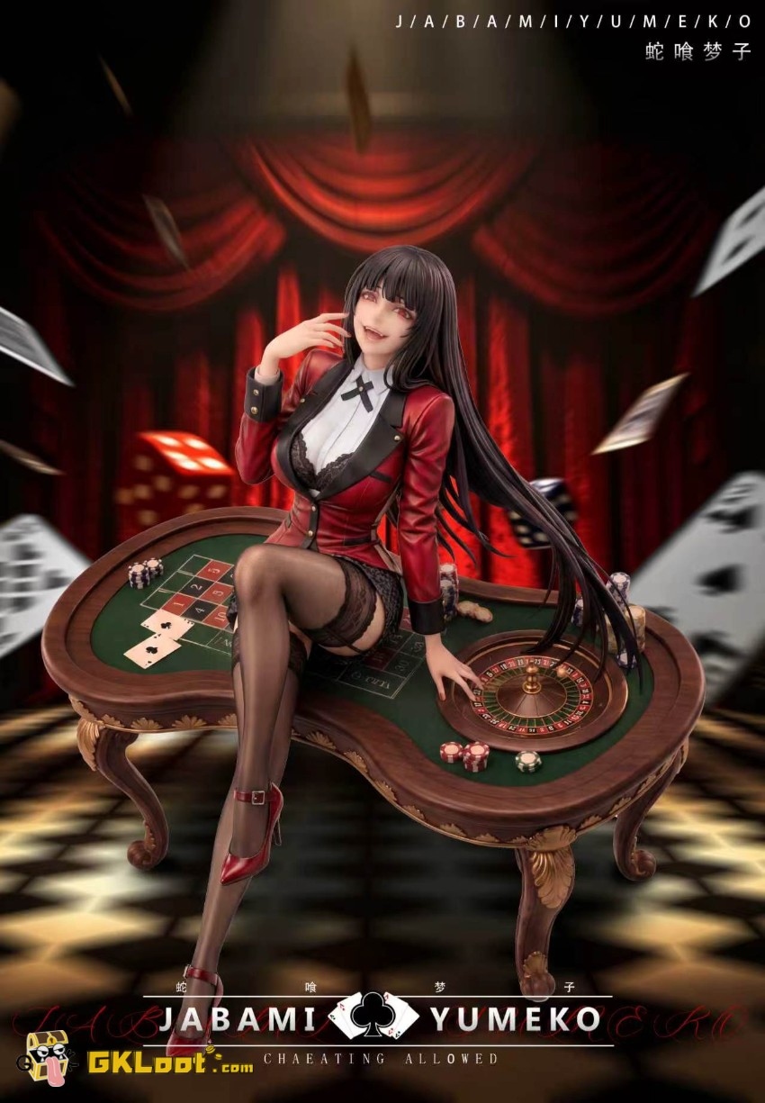 MBB Studio 1/6 Kakegurui - Compulsive Gambler Yumeko Jabami Statue - View 7 MBB Studio 1/6 Kakegurui - Compulsive Gambler Yumeko Jabami Statue - View 7