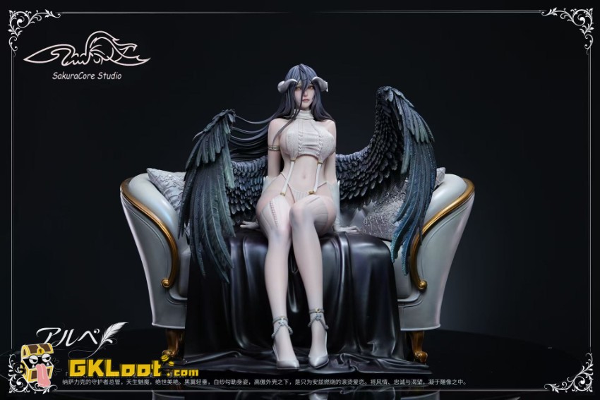SakuraCore Studio 1/4 Overlord Albedo Statue - View 6 SakuraCore Studio 1/4 Overlord Albedo Statue - View 6