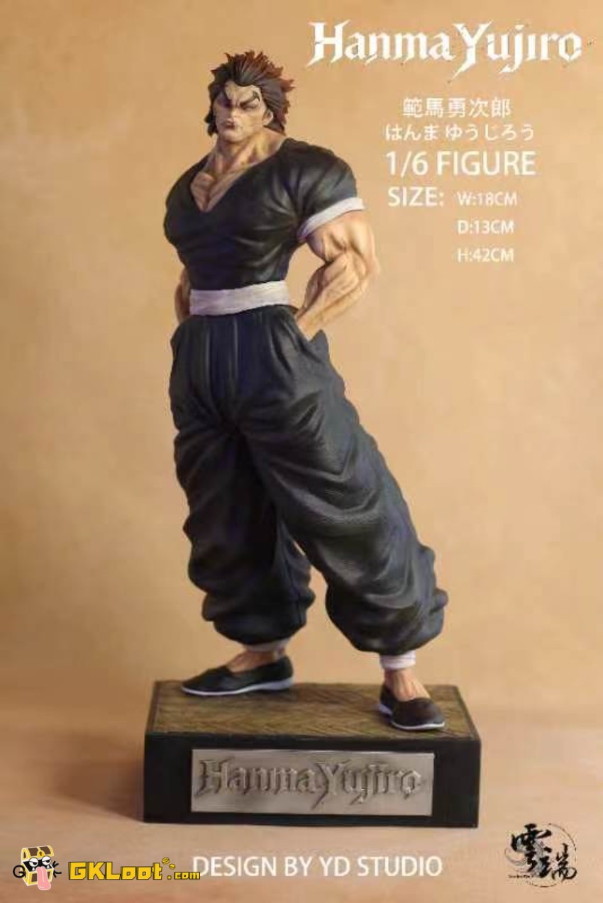 YD Studio 1/6 Baki the Grappler Yujiro Hanma Figure - View 6 YD Studio 1/6 Baki the Grappler Yujiro Hanma Figure - View 6