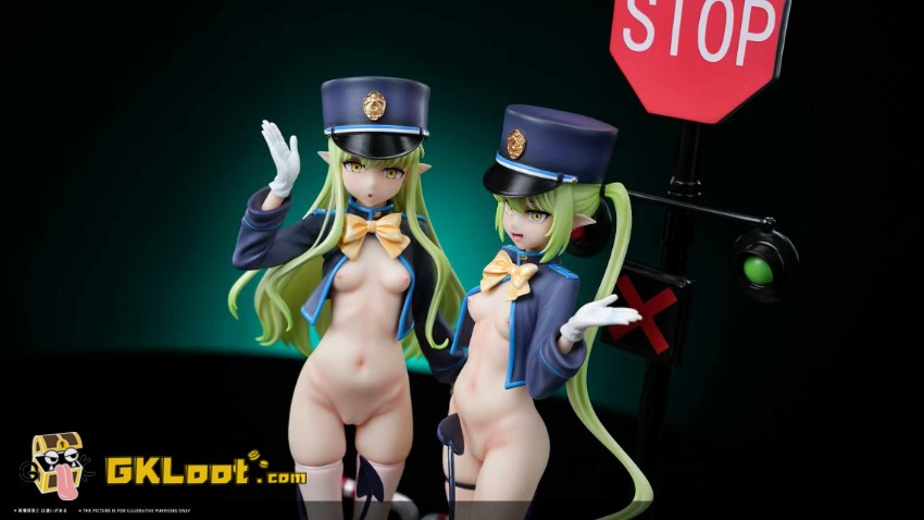 Genius Bee Studio Blue Archive Tachibana Hikari & Tachibana Nozomi Statue - View 1 Genius Bee Studio Blue Archive Tachibana Hikari & Tachibana Nozomi Statue - View 1