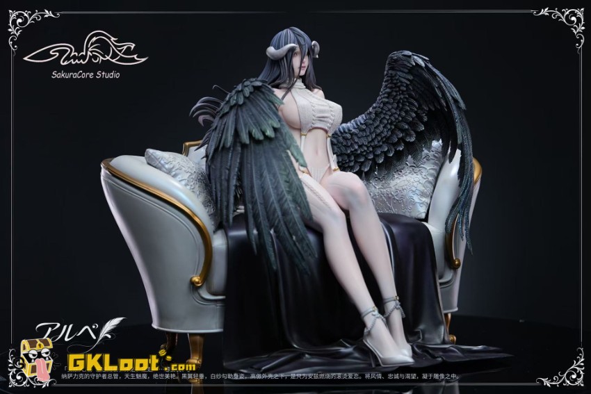 SakuraCore Studio 1/4 Overlord Albedo Statue - View 7 SakuraCore Studio 1/4 Overlord Albedo Statue - View 7