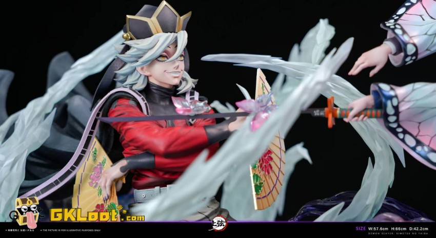 Shang Xian Studio Demon Slayer Kochou Shinobu vs Doma Statue - View 4 Shang Xian Studio Demon Slayer Kochou Shinobu vs Doma Statue - View 4