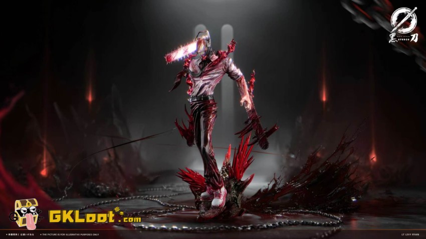 Dark Blade Studio 1/6 Chainsaw Man Denji Statue - View 3 Dark Blade Studio 1/6 Chainsaw Man Denji Statue - View 3