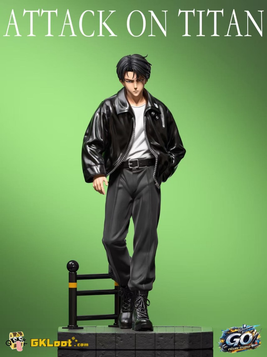 Go Figure Studio Attack on Titan Levi Ackerman Statue - View 7 Go Figure Studio Attack on Titan Levi Ackerman Statue - View 7