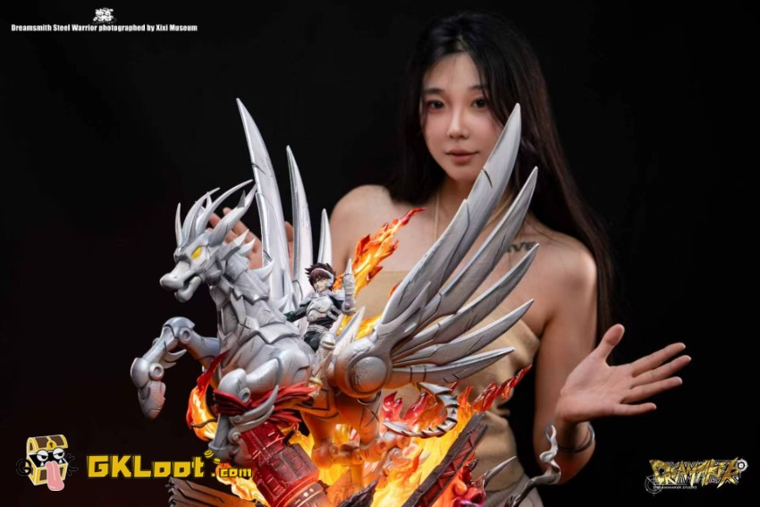 Dreammaker Studio B't X Teppei Takamiya Statue w/ LED - View 2 Dreammaker Studio B't X Teppei Takamiya Statue w/ LED - View 2