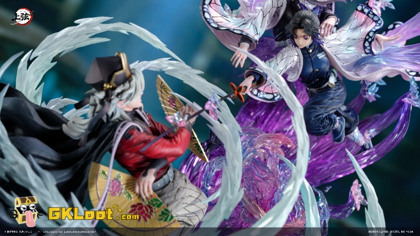 Shang Xian Studio Demon Slayer Kochou Shinobu vs Doma Statue - View 8 Shang Xian Studio Demon Slayer Kochou Shinobu vs Doma Statue - View 8