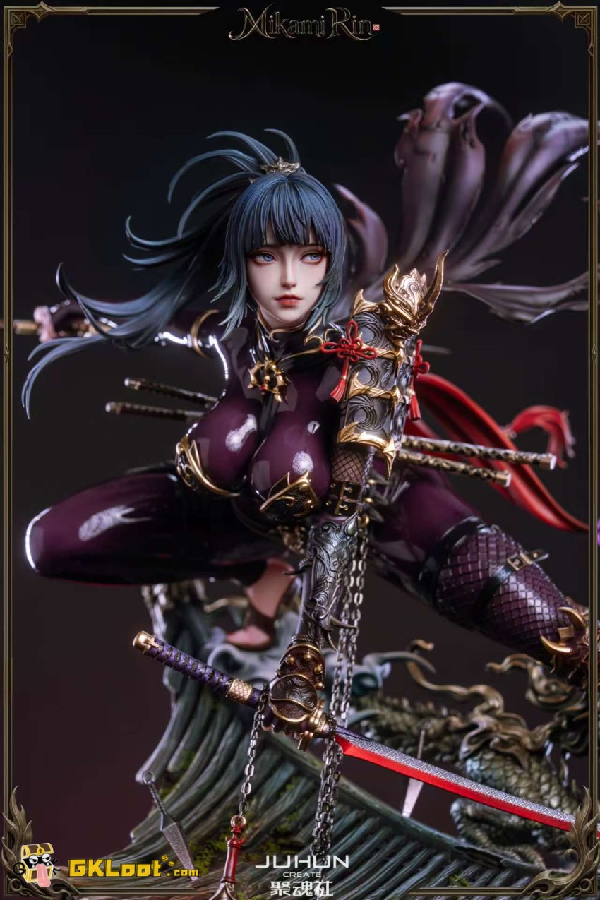 JuHun Create Studio 1/4 Original Mikami Rin Statue - View 4 JuHun Create Studio 1/4 Original Mikami Rin Statue - View 4