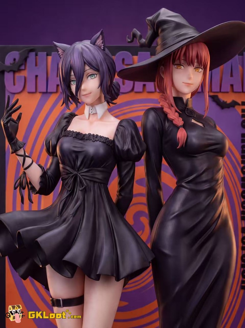 EVA Studio 1/6 Chainsaw Man Makima & Reze Statue - View 3 EVA Studio 1/6 Chainsaw Man Makima & Reze Statue - View 3