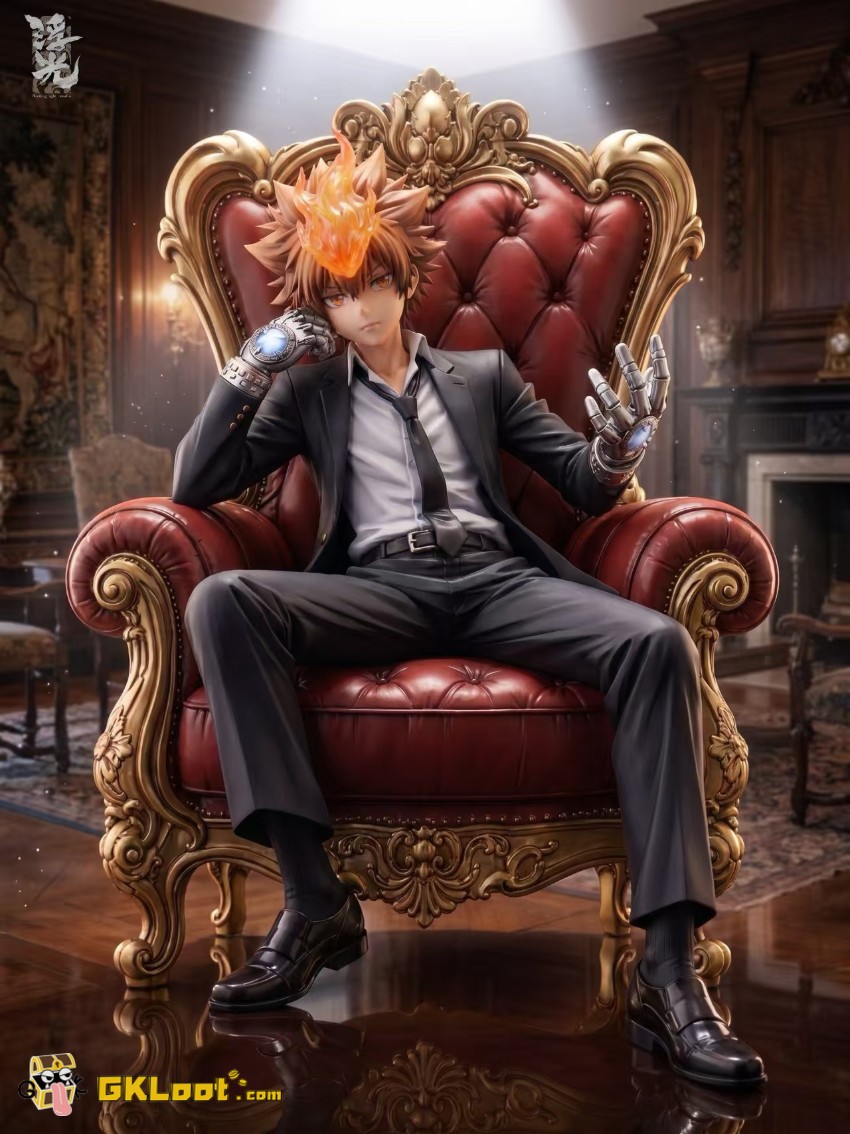 Floating Light Studio Katekyo Hitman Reborn Tsunayoshi Sawada Statue - View 2 Floating Light Studio Katekyo Hitman Reborn Tsunayoshi Sawada Statue - View 2