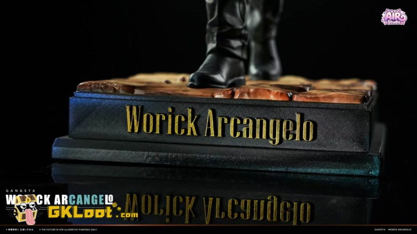 AIR Studio Gangsta Worick Arcangelo Statue - View 6 AIR Studio Gangsta Worick Arcangelo Statue - View 6