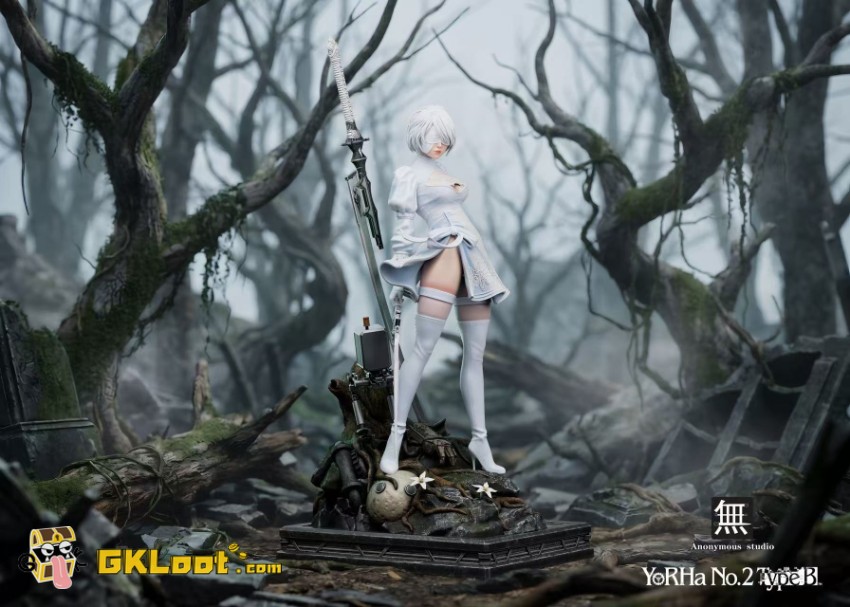 Anonymous Studio NieR:Automata YoRHa No. 2 Type B Statue - View 5 Anonymous Studio NieR:Automata YoRHa No. 2 Type B Statue - View 5