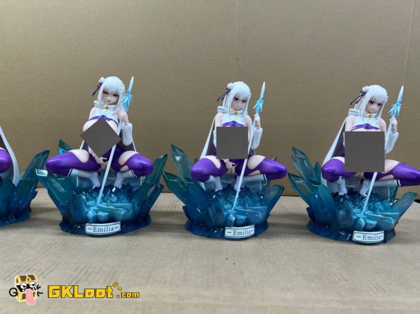 Murloc Studio 1/6 Re:Zero - Starting Life in Another World Emilia Statue - View 1 Murloc Studio 1/6 Re:Zero - Starting Life in Another World Emilia Statue - View 1
