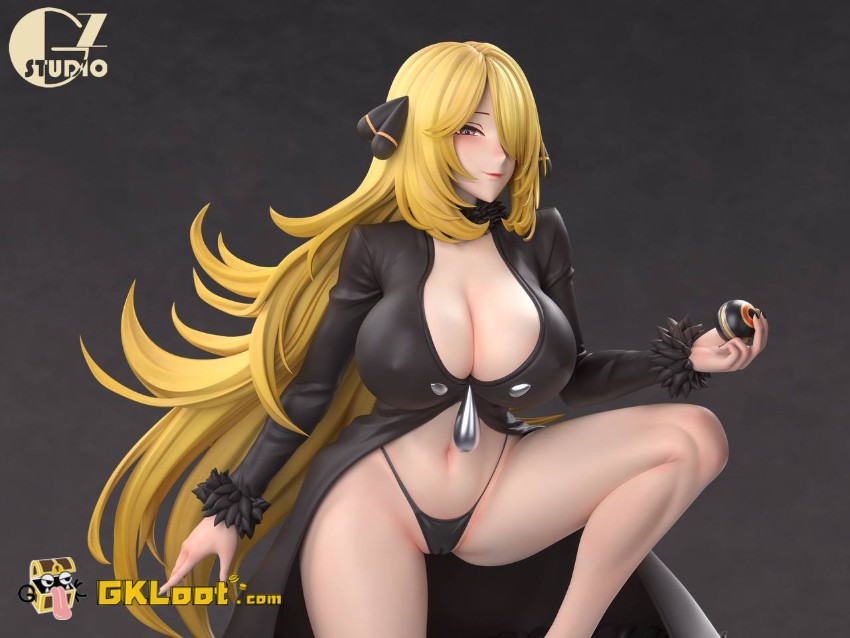 GZ Studio 1/6 Pokémon Cynthia Statue - View 6 GZ Studio 1/6 Pokémon Cynthia Statue - View 6