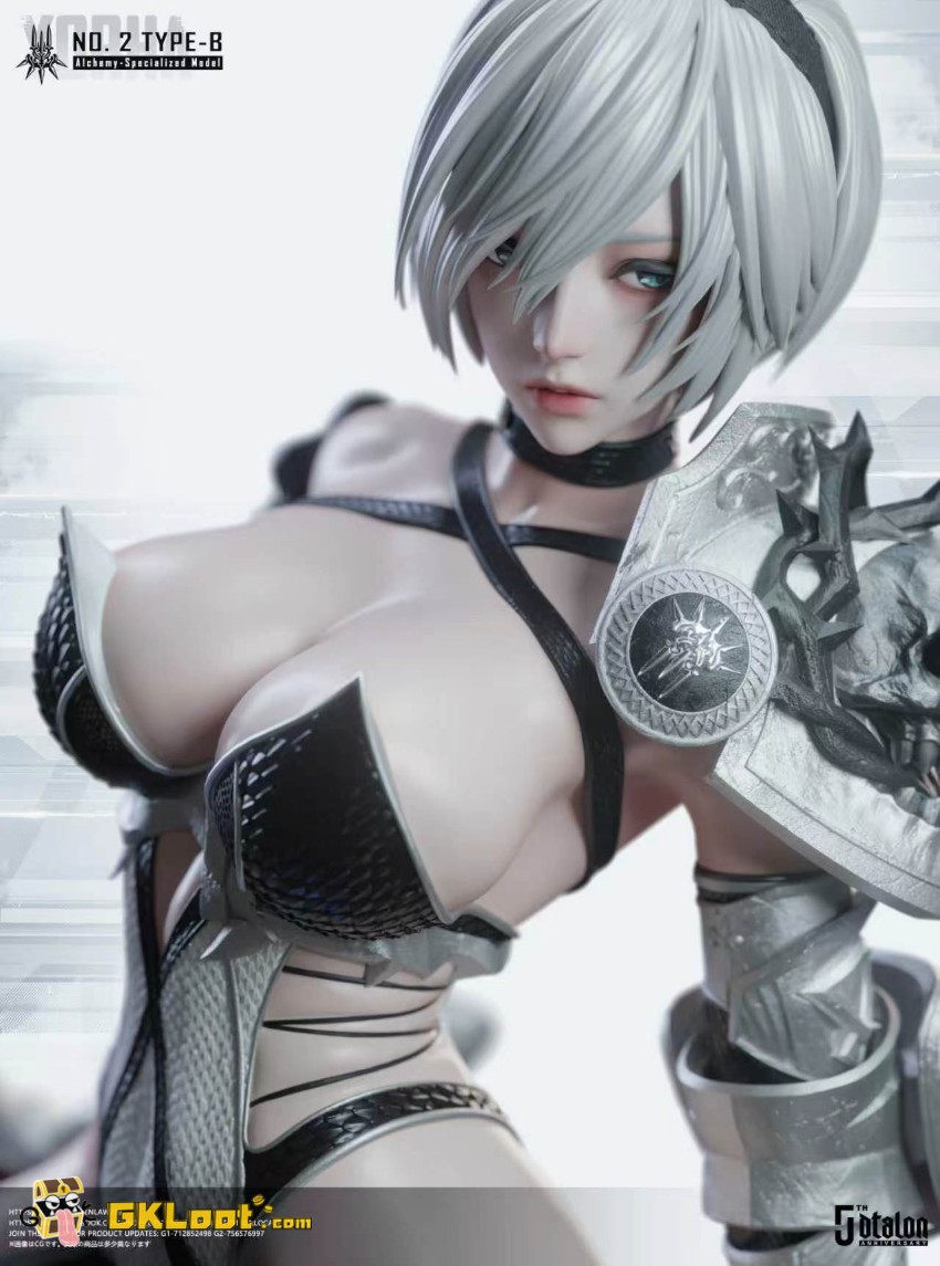 Dtalon Production Studio 1/4 NieR:Automata YoRHa No. 2 Type B Statue w/ LED - View 19 Dtalon Production Studio 1/4 NieR:Automata YoRHa No. 2 Type B Statue w/ LED - View 19