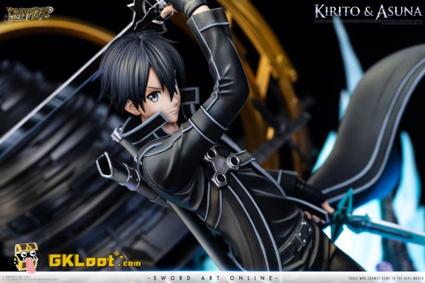 Dreammaker Studio Sword Art Online Yuuki Asuna & Kirigaya Kazuto Statue w/ LED - View 11 Dreammaker Studio Sword Art Online Yuuki Asuna & Kirigaya Kazuto Statue w/ LED - View 11