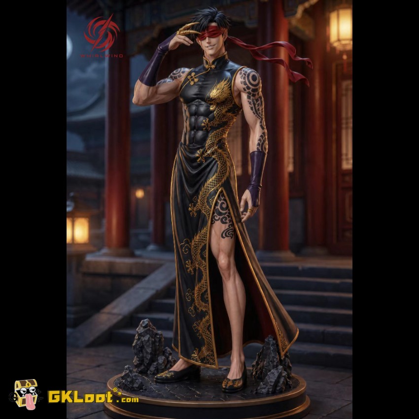 WHIRLWIND Studio 1/6 Record of Ragnarok Qin Shi Huang Statue - View 1 WHIRLWIND Studio 1/6 Record of Ragnarok Qin Shi Huang Statue - View 1