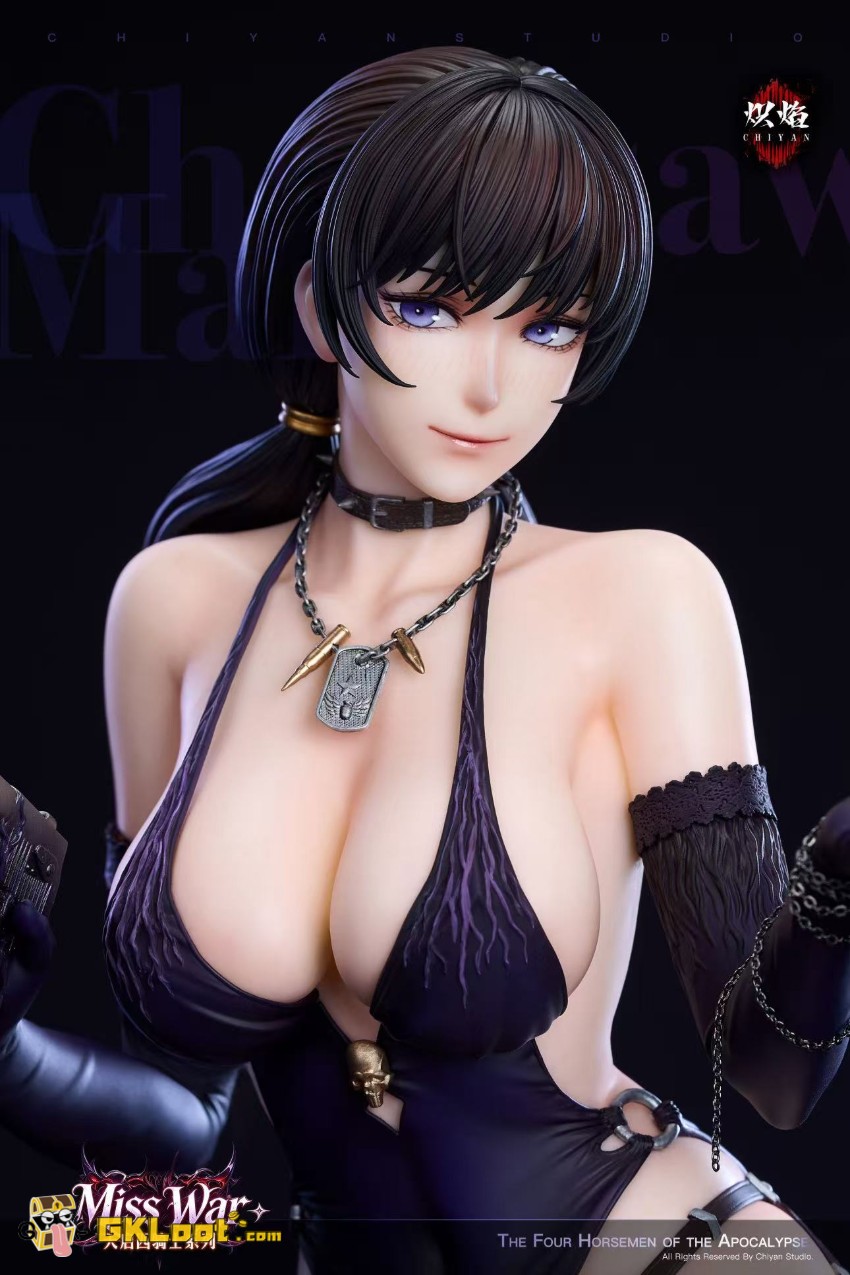 ChiYan Studio 1/4 Chainsaw Man Yoru Statue - View 7 ChiYan Studio 1/4 Chainsaw Man Yoru Statue - View 7