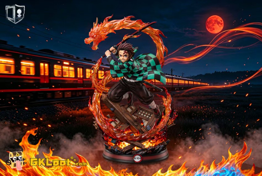 Ying Shi Studio Demon Slayer Tanjiro Kamado Statue - View 1 Ying Shi Studio Demon Slayer Tanjiro Kamado Statue - View 1