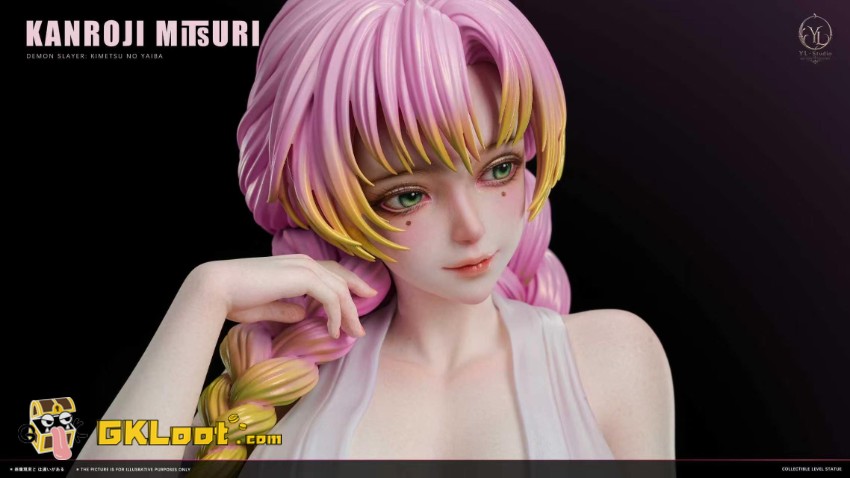 YL Studio 1/4 Demon Slayer Mitsuri Kanroji Statue - View 4 YL Studio 1/4 Demon Slayer Mitsuri Kanroji Statue - View 4