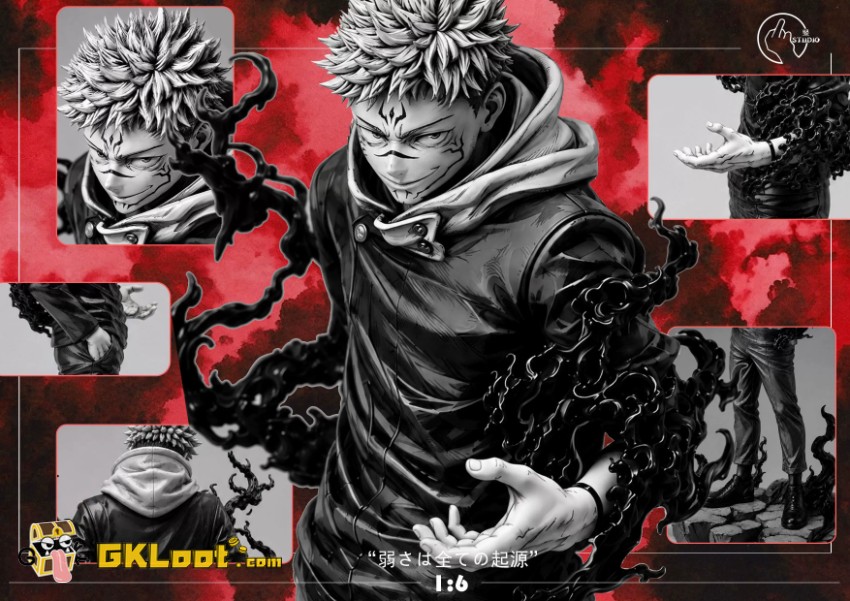Shu Studio 1/6 Jujutsu Kaisen Satoru Gojo & Ryomen Sukuna Statue - View 3 Shu Studio 1/6 Jujutsu Kaisen Satoru Gojo & Ryomen Sukuna Statue - View 3