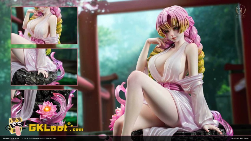 YL Studio 1/4 Demon Slayer Mitsuri Kanroji Statue - View 11 YL Studio 1/4 Demon Slayer Mitsuri Kanroji Statue - View 11