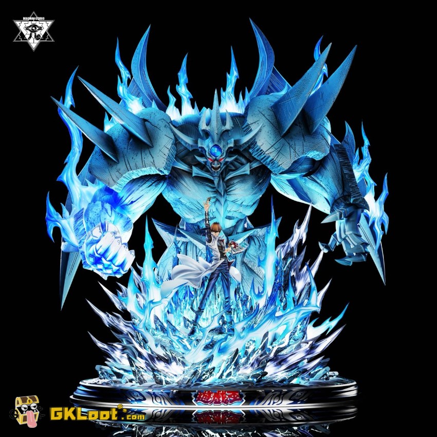 Deadman Studio Yu-Gi-Oh! Seto Kaiba Statue w/ LED - View 7 Deadman Studio Yu-Gi-Oh! Seto Kaiba Statue w/ LED - View 7
