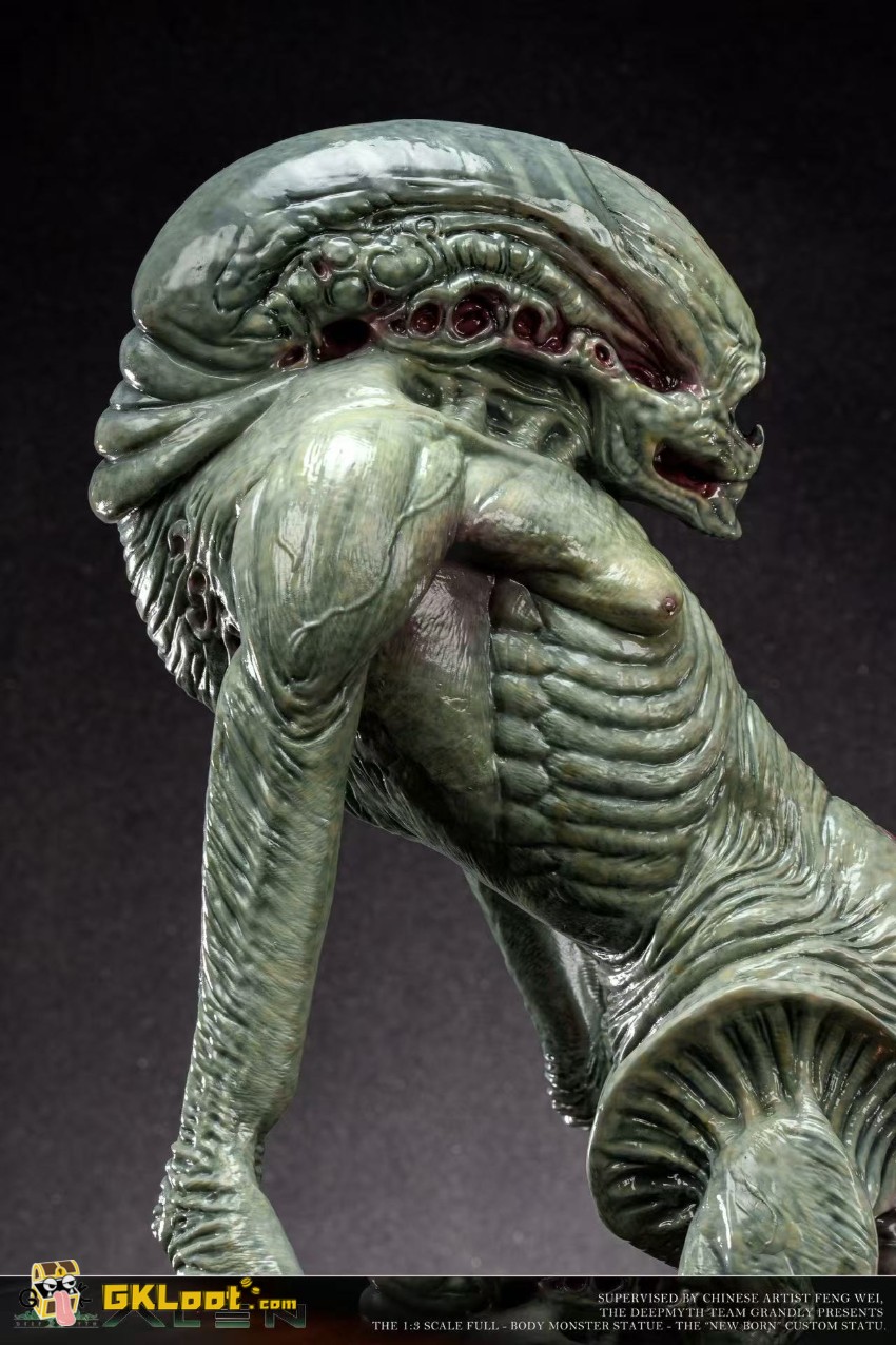 DEEPMYTH Studio 1/3 Alien Newborn Statue w/ LED - View 11 DEEPMYTH Studio 1/3 Alien Newborn Statue w/ LED - View 11