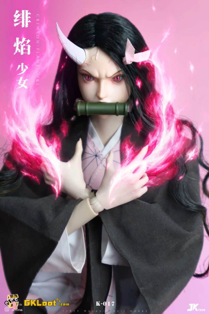 JKtoys Studio 1/6 Demon Slayer Kamado Nezuko Action Figure - View 3 JKtoys Studio 1/6 Demon Slayer Kamado Nezuko Action Figure - View 3