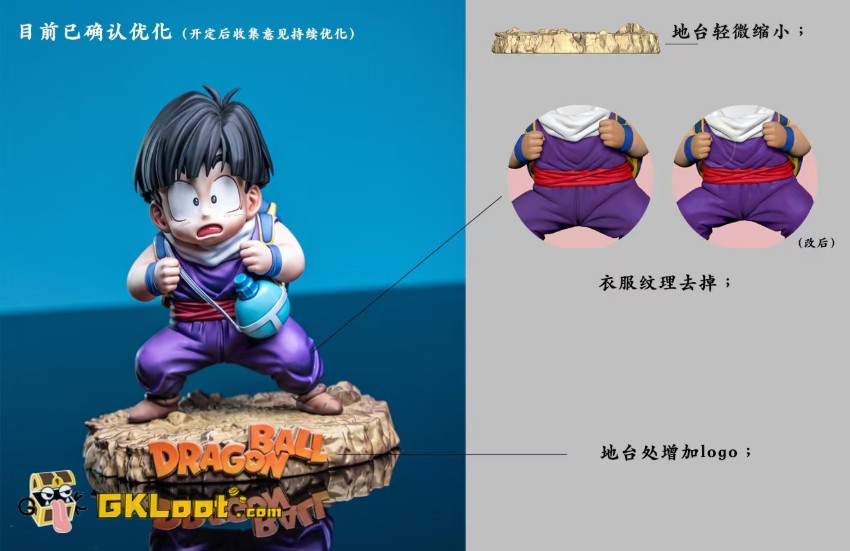 Fan Fan Studio Dragon Ball Son Gohan Statue - View 2 Fan Fan Studio Dragon Ball Son Gohan Statue - View 2