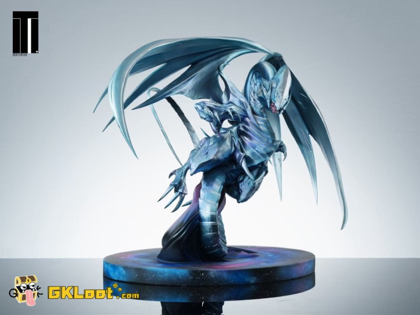 Iron Curtain Studio Yu-Gi-Oh! Blue-Eyes White Dragon Statue - View 8 Iron Curtain Studio Yu-Gi-Oh! Blue-Eyes White Dragon Statue - View 8