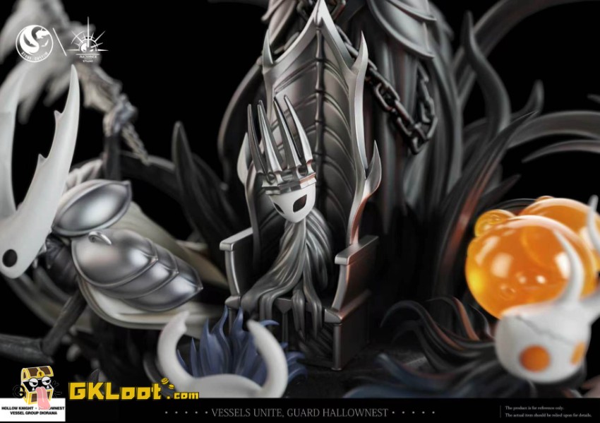 Stone Custom & Radiance Studio Hollow Knight Vessel Family Statue w/ LED - View 10 Stone Custom & Radiance Studio Hollow Knight Vessel Family Statue w/ LED - View 10