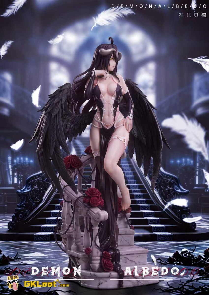 LKS Studio 1/6 Overlord Albedo Statue - View 4 LKS Studio 1/6 Overlord Albedo Statue - View 4