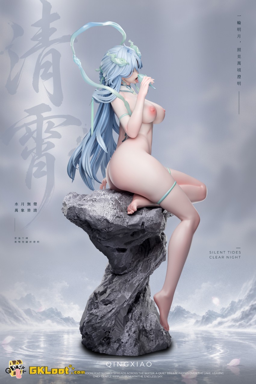Miji Studio 1/6 Wuthering Waves Qingxiao Statue - View 4 Miji Studio 1/6 Wuthering Waves Qingxiao Statue - View 4