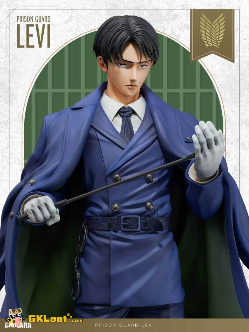 Chikara Studio 1/6 Attack on Titan Levi Ackerman Statue - View 6 Chikara Studio 1/6 Attack on Titan Levi Ackerman Statue - View 6
