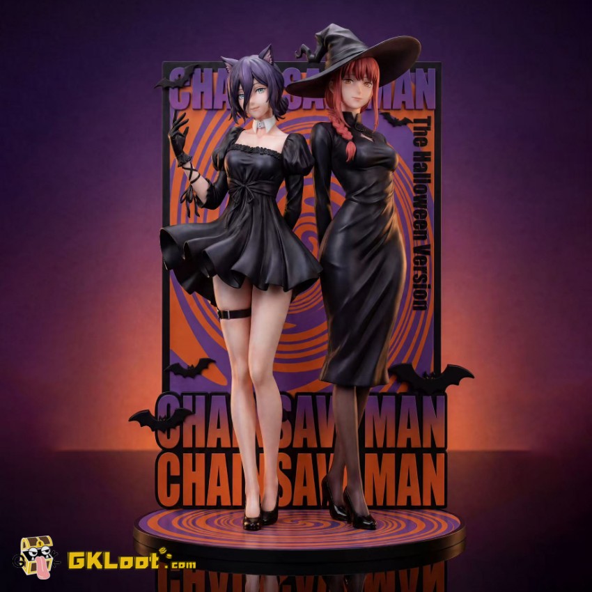 EVA Studio 1/6 Chainsaw Man Makima & Reze Statue - View 1 EVA Studio 1/6 Chainsaw Man Makima & Reze Statue - View 1