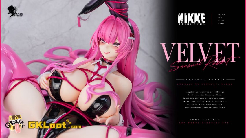 Miracle Workshop Studio 1/4 Goddess of Victory: Nikke Velvet Statue - View 6 Miracle Workshop Studio 1/4 Goddess of Victory: Nikke Velvet Statue - View 6