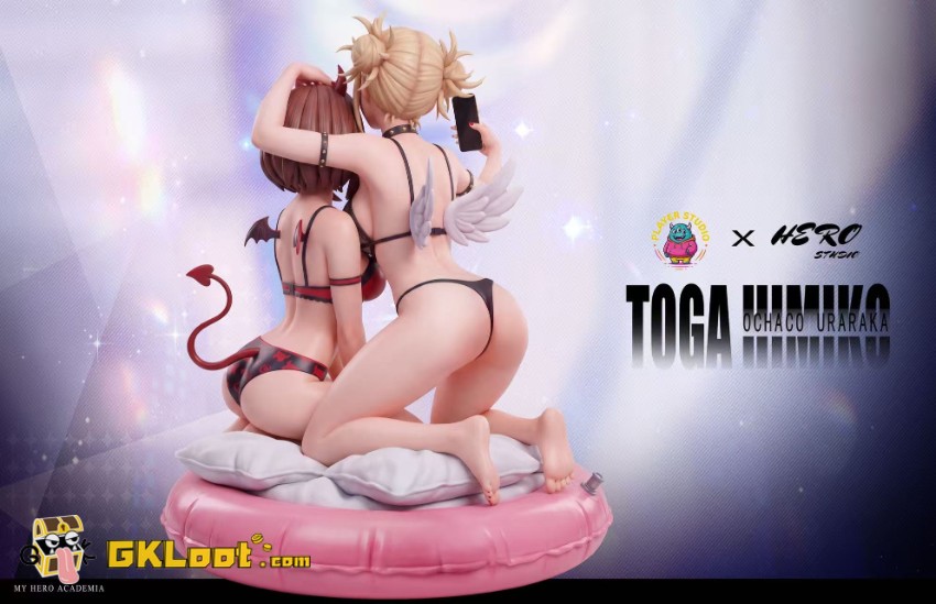 Player & Hero Studio My Hero Academia Himiko Toga & Ochaco Uraraka Statue - View 4 Player & Hero Studio My Hero Academia Himiko Toga & Ochaco Uraraka Statue - View 4