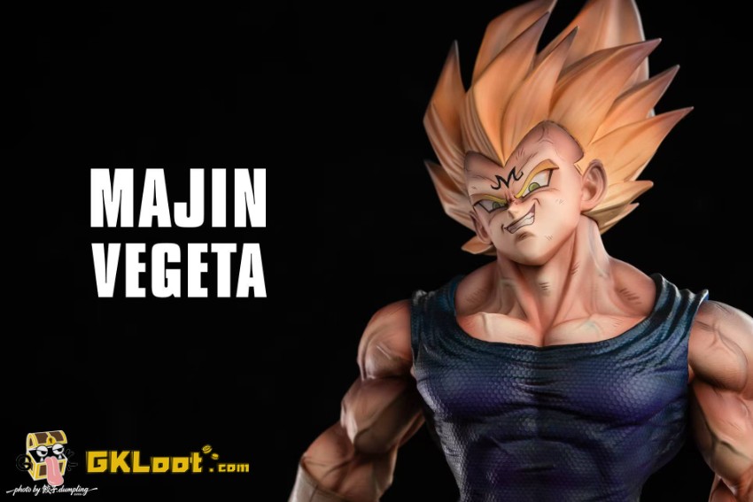 Jeen Studio 1/6 Dragon Ball Majin Vegeta Statue - View 1 Jeen Studio 1/6 Dragon Ball Majin Vegeta Statue - View 1