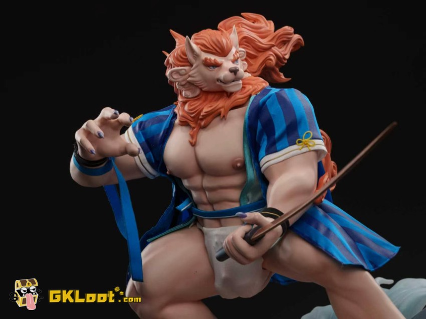 Zhai Shou Wu Studio 1/5 Original Komainu Statue - View 2 Zhai Shou Wu Studio 1/5 Original Komainu Statue - View 2